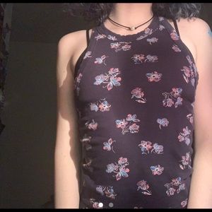 Floral Aeropostale halter shirt